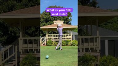 What is your 150 Club? #golfswing #golf #shorts