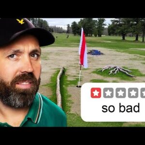 I played the WORST rated golf course! (How bad?)