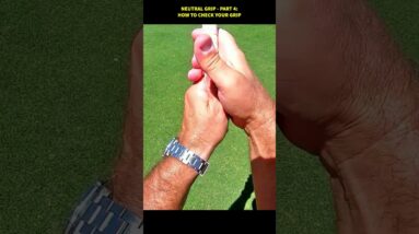 NEUTRAL GOLF GRIP - Right Hand Mistakes