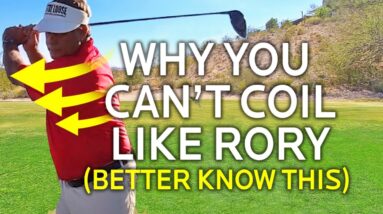 Why You Can't Coil Like Rory McIlroy