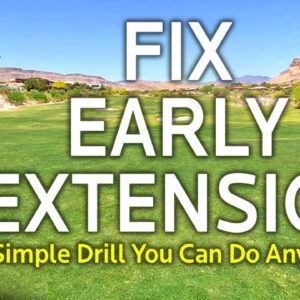 Simple Drill To Help Fix Early Extension